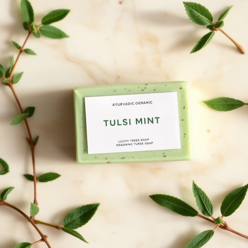Tulsi Mint Tea Tree Soap