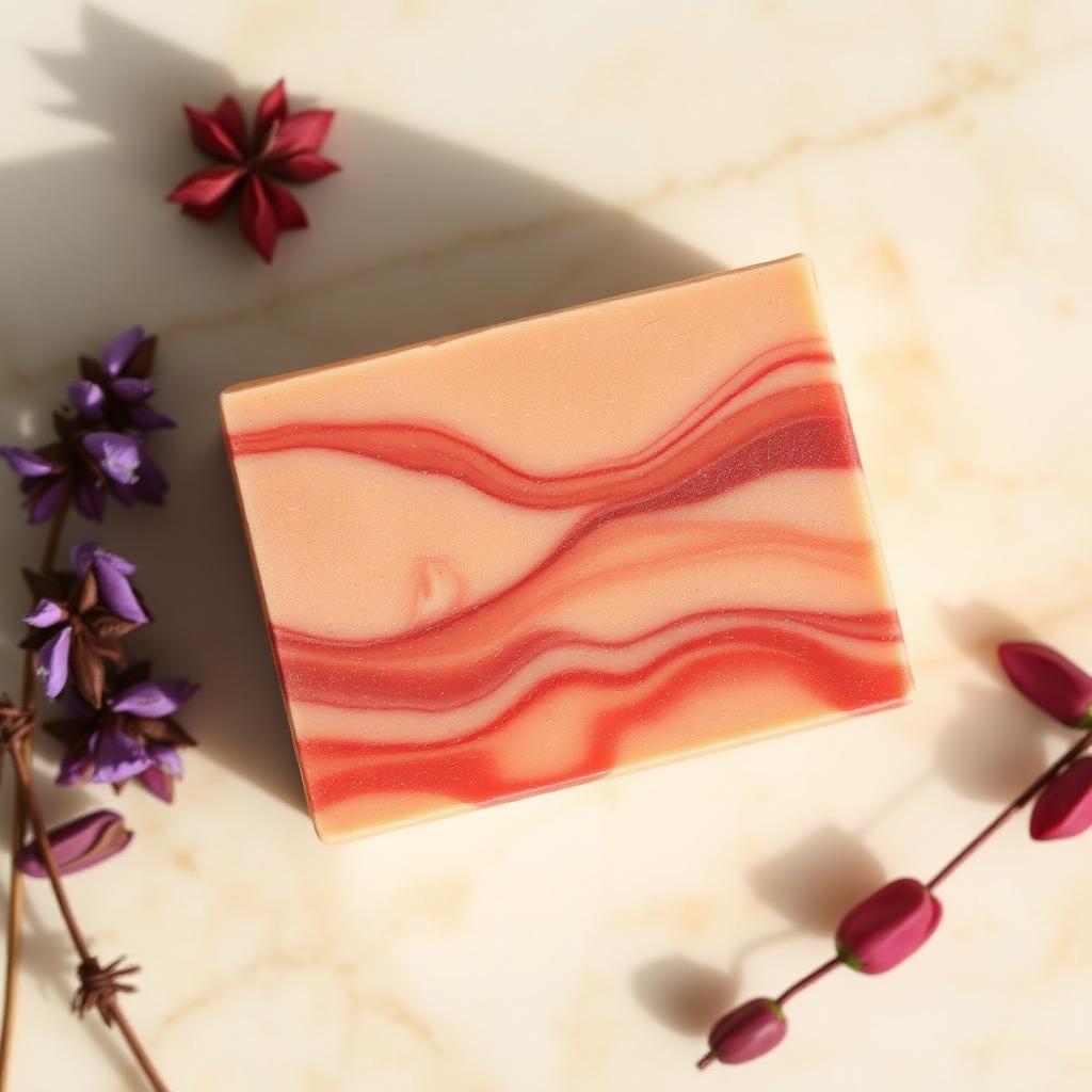 Tulsi Moroccan Red + Rhassoul Nude Clay Soap